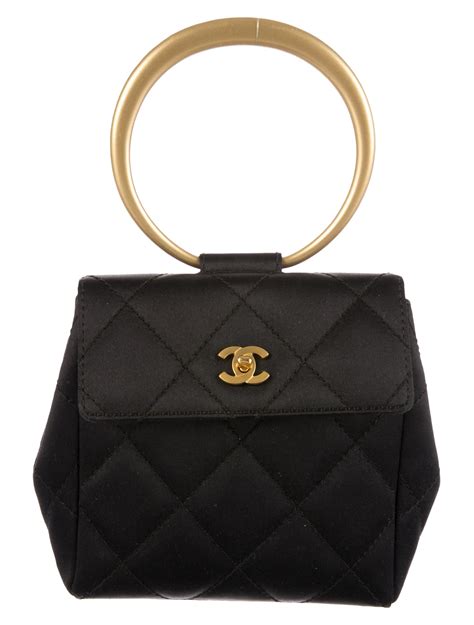 chanel ring handle bag